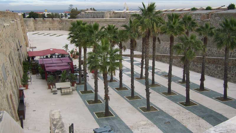 Plaza de Armas visto desde la Contraguardia de San Javier